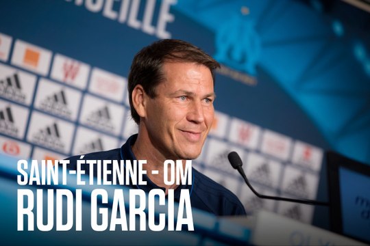 Replay | La conférence de presse de Rudi Garcia avant ASSE-OM