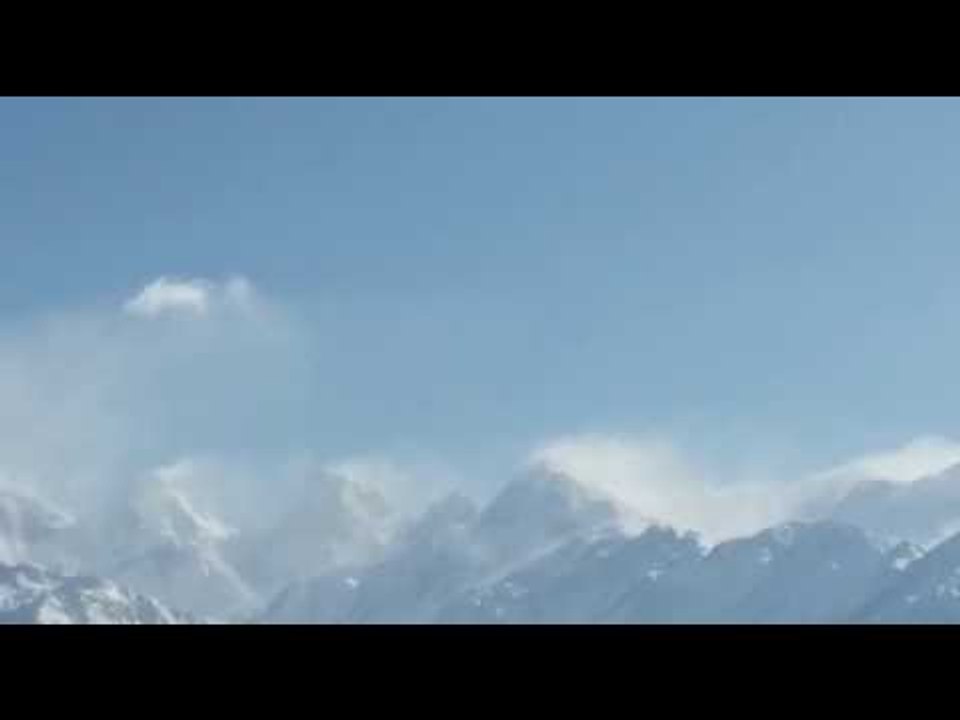 Hurricane strikes in Himalayan mountains