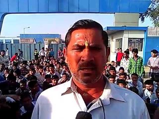 Workers of Cream Bell ice cream company goes on strike