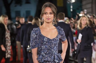 Alicia Vikander 'turned blue' filming Tomb Raider