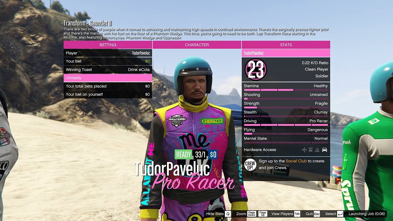 TUNEZ NOUA MASINA SI PIERD CURSA PE FINAL!!/GTA V ONLINE #3