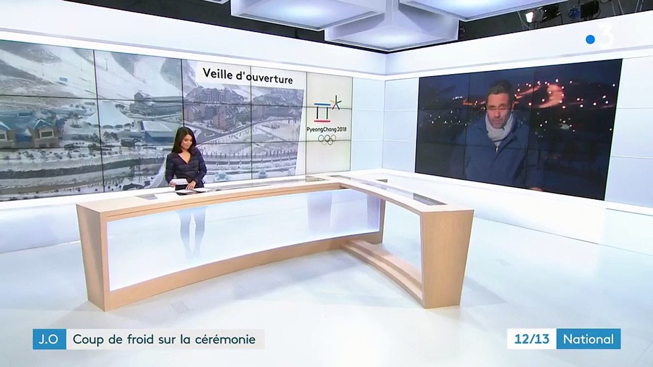 Jeux olympiques d'hiver 2018 : des températures glaciales annoncées pour la cérémonie d'ouverture