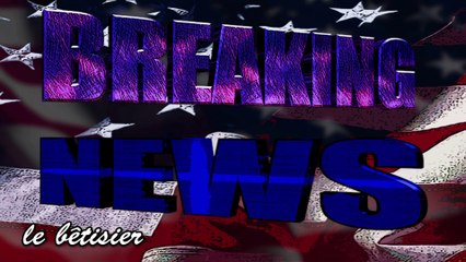 Breaking News (bêtisier) - parodie journal américain