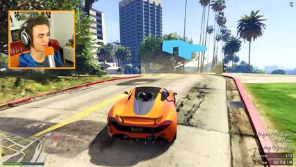 FLYING SUPER CARS! (GTA 5 Funny Moments)