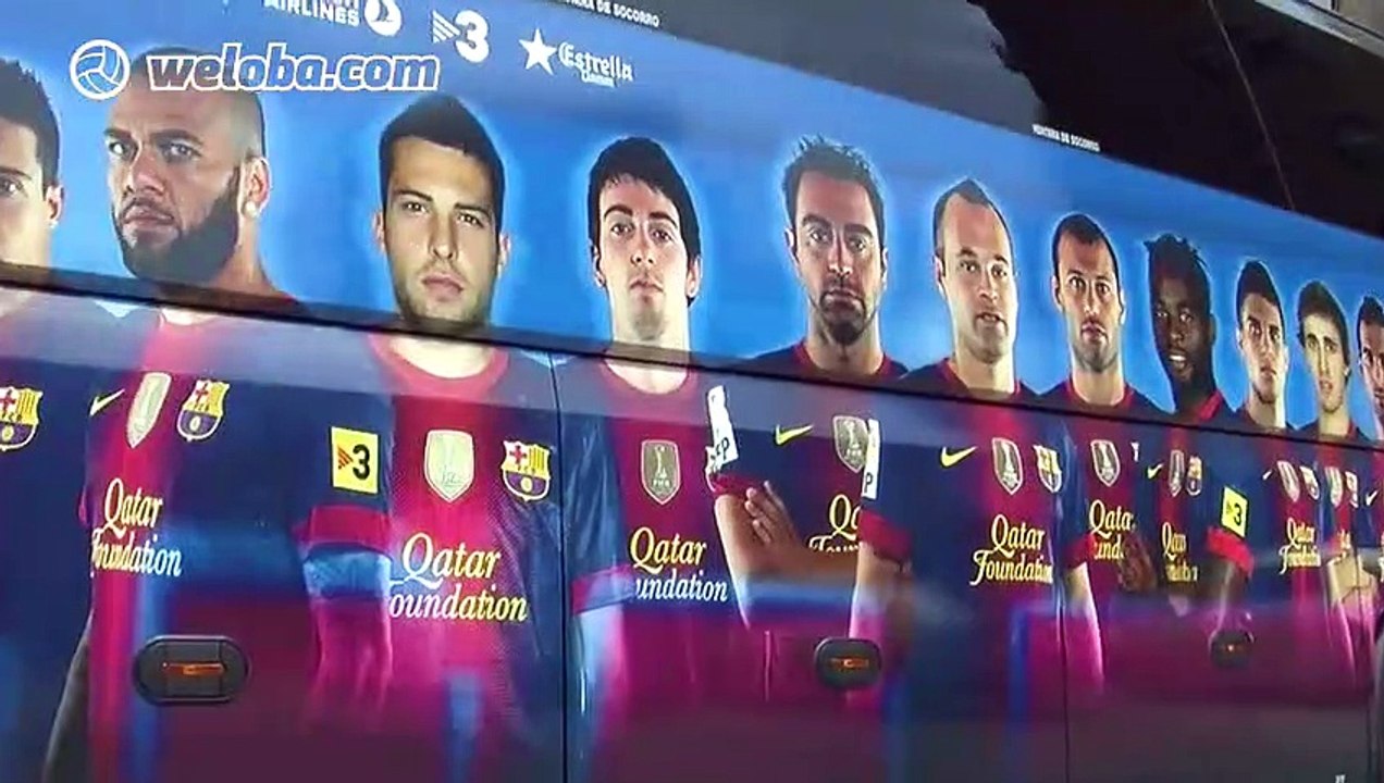Voici le nouveau bus du Barça qui déchire la toile de par son luxe...