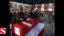 Şehit Akpınar�ı binler son yolculuğuna uğurladı