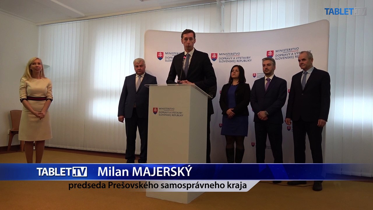 ZÁZNAM: Brífing ministra dopravy a výstavby SR Árpáda Érseka