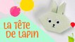 Les petits pliages de Suzanne - Le lapin - origami facile pour enfants