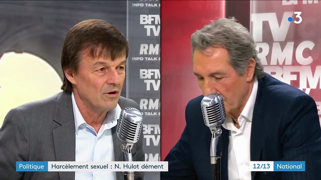 Rumeur de harcèlement sexuel : Nicolas Hulot prend les devants