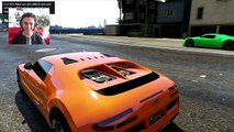 GTA 5 Funny Moments - BMX Skyline Race - (GTA V Online Games Stunts)