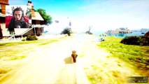 GTA 5 Funny Moments - Extreme Lighthouse Stunt - (GTA V Online Stunts)
