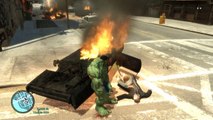 GTA 4: Hulk in GTA! - (Hulk Mod Funny Moments)