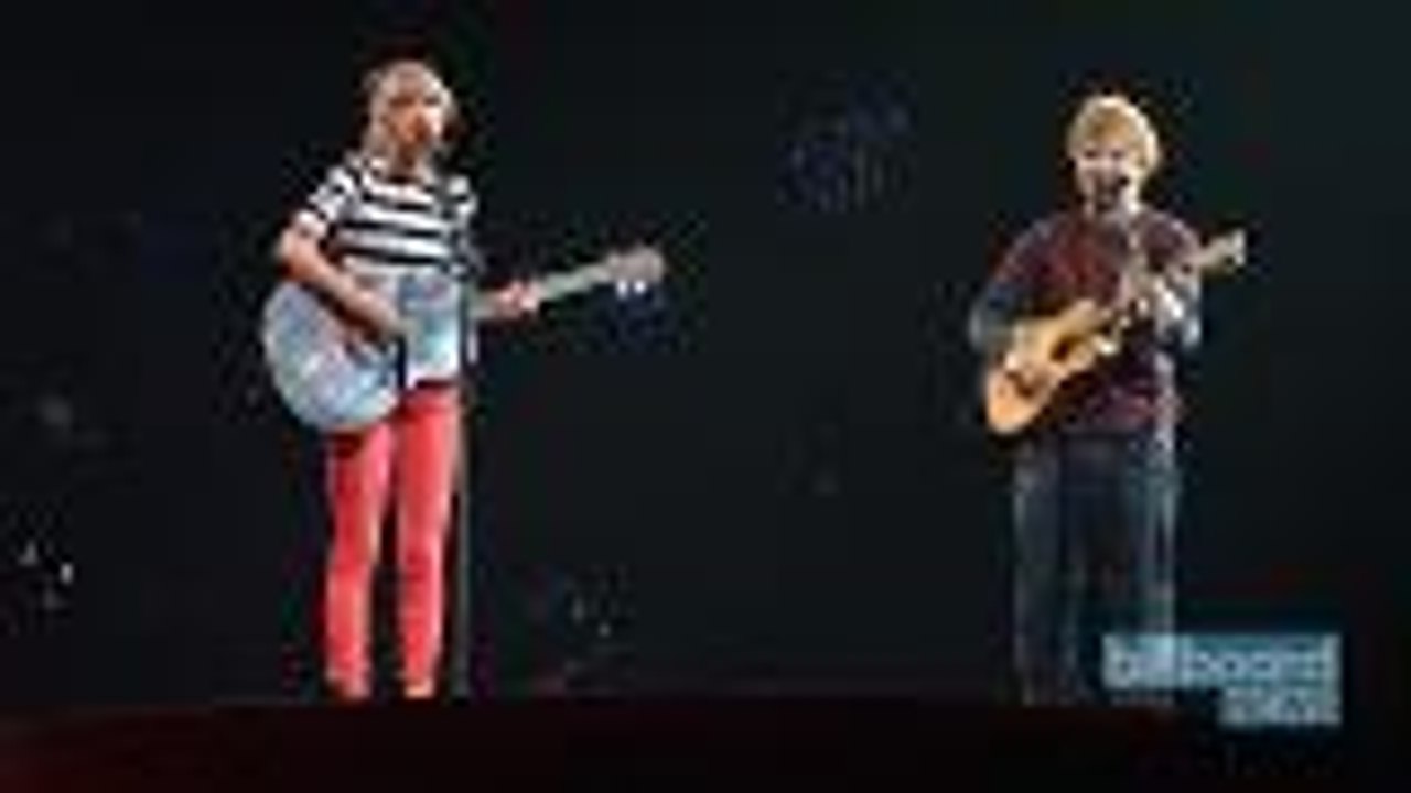 Here's A Behind-The Scenes Look at Taylor Swift & Ed Sheeran's 'End of Game' Music Video | Billboard News