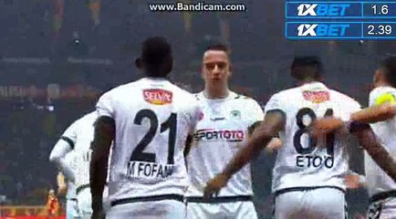 Moryke Fofana  Goal - Galatasaray 0-1 Konyaspor