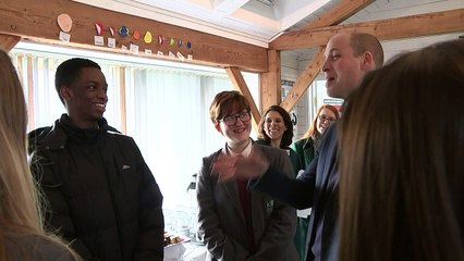 Prince William jokes Harry is 'supposedly' an Arsenal fan