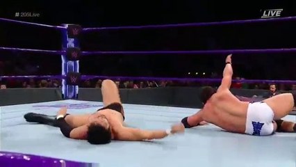 Roderick Strong Vs Hideo Itami : WWE 205 Live 6 February 2018 Highlights HD