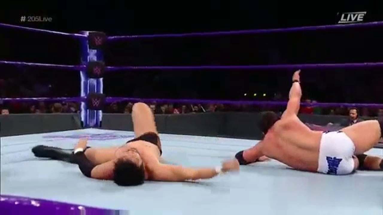 Roderick Strong Vs Hideo Itami : WWE 205 Live 6 February 2018 Highlights HD
