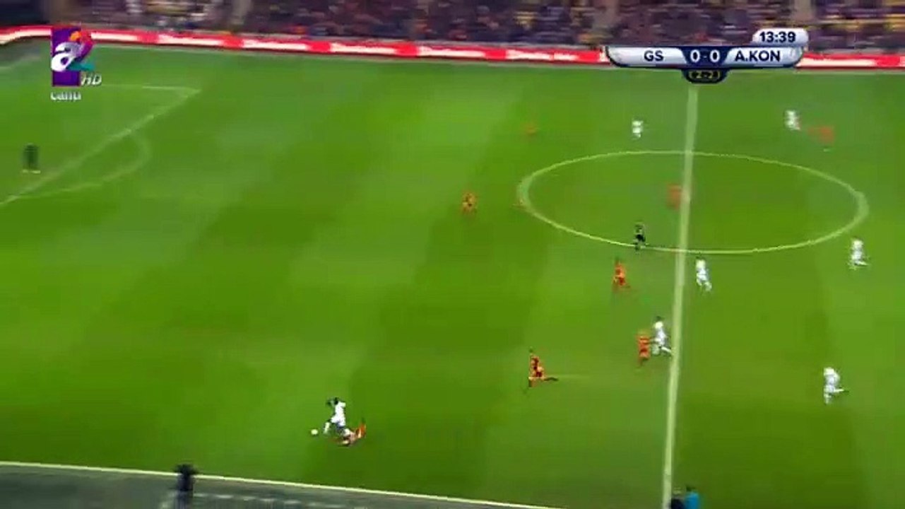 Moryke Fofana Goal HD - Galatasaray 0-1	Konyaspor 08.02.2018