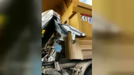 Çorum Hafriyat Kamyonu Hafriyat Kamyonunun Üstüne Düştü: 1 Ölü