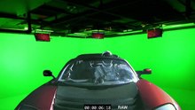 TESLA in Space Greenscreen Hoax - Starman v17