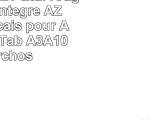 DURAGADGET Etui rouge  clavier intégré AZERTY français pour Acer Iconia Tab A3A10 et