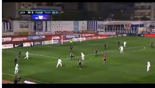 Theodoros Vasilakakis Goal HD - Atromitos 1-1 PAOK 08.02.2018