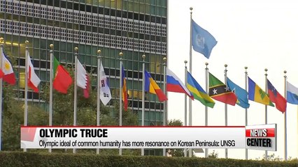 UN Secretary General calls on participating countries to honor Olympic Truce