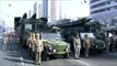 Misiles, artillería y soldados en desfile militar norcoreano