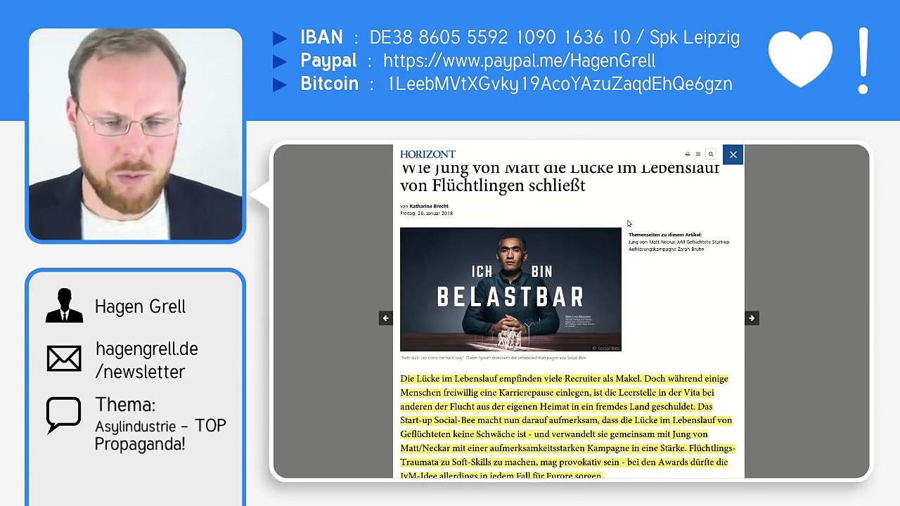 Asylindustrie - TOP Propaganda!