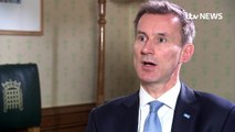 Jeremy Hunt apologises to patients for NHS failures