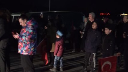 Sivas Afrin Gazisi Sivas'ta Coşkuyla Karşılandı