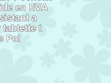 DURAGADGET Pochette housse rigide en EVA violet résistant à leau pour tablette tactile