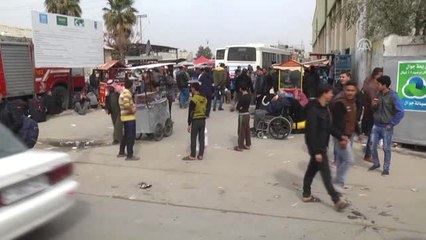 Refah Sınır Kapısından Geçişler