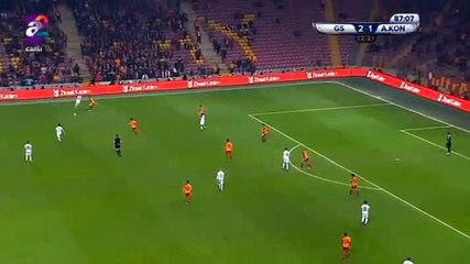 Gomis Goal HD -Galatasaray	3-1	Konyaspor 08.02.2018