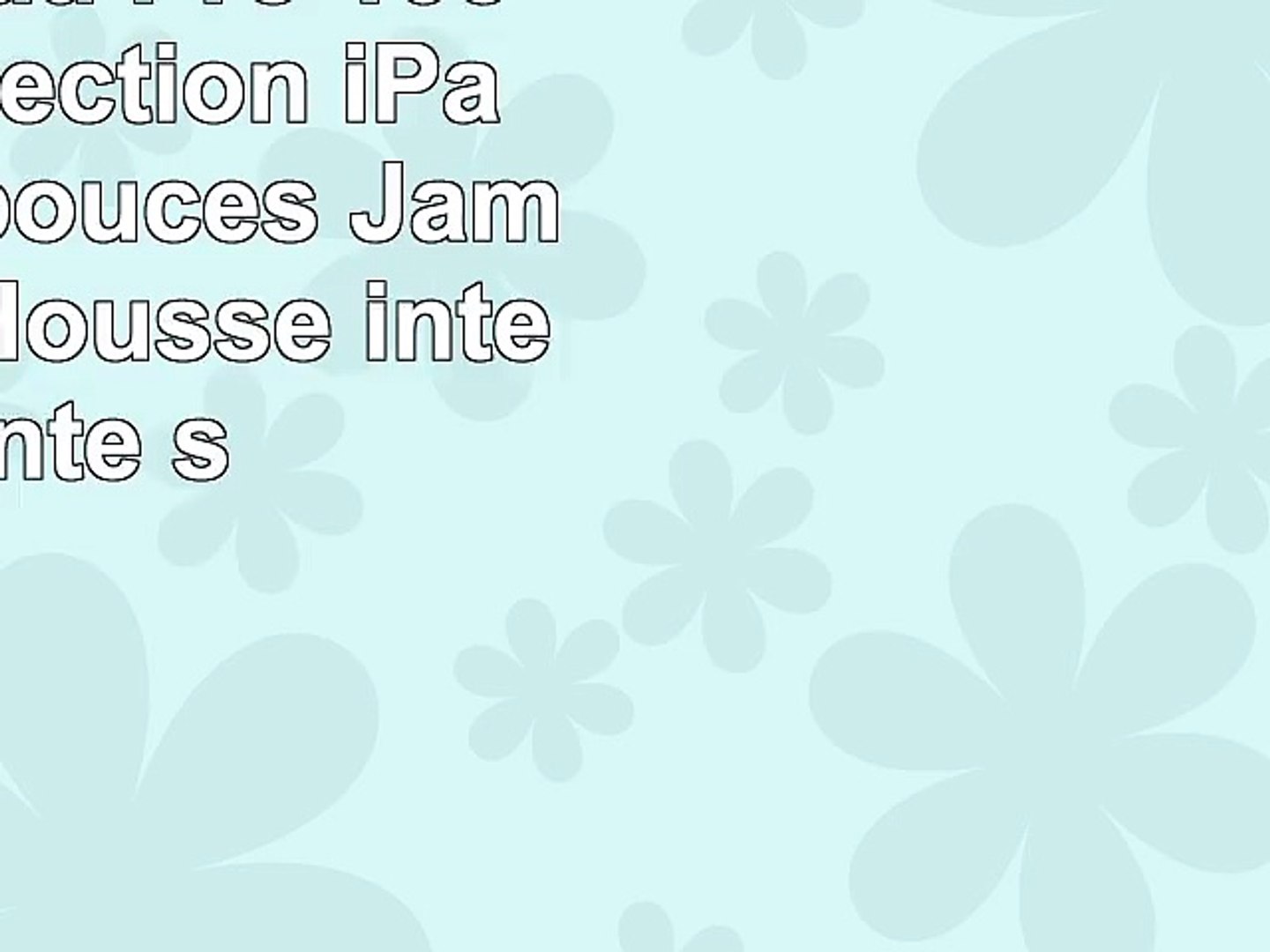 Housse iPad Pro 105 Folio Protection iPad Pro 105 pouces  JammyLizard  Housse