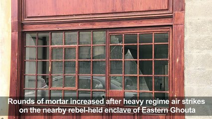 Damascus Old City residents in fear over recent mortar strikes