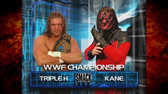 Kane vs Triple H w/ Chyna WWF Title Match 9/9/99