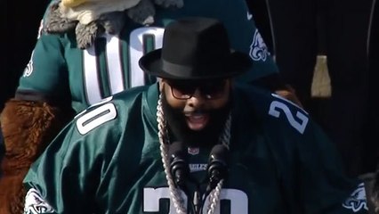 Jason Peters to Eagles fans: 'We all believed in each other, and that's why we're world champs'