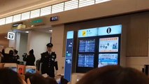 JANG KEUN SUK GIMPO AIRPORT ARRİVAL TO HANEDA AIRPORT JAPAN 08.02.2018