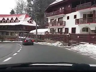 Aici am ramas fara permis- Rasnov - Paraul Rece