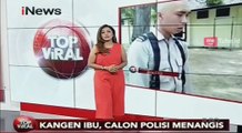 Rindu dengan Ibunya, Calon Polisi Ini Menangis