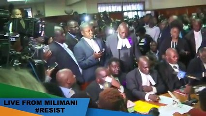 Miguna Officially Released by Judge. Raila Gets Recognized in Court.