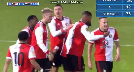 Jens Toornstra Goal HD - Feyenoord 1-0 Groningen 08.02.2018