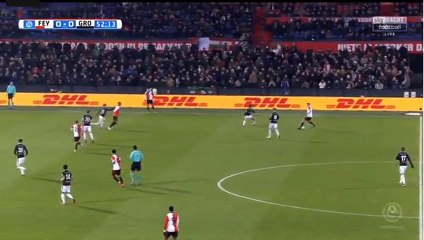 Jens Toornstra Goal HD - Feyenoord 1-0 Groningen 08.02.2018