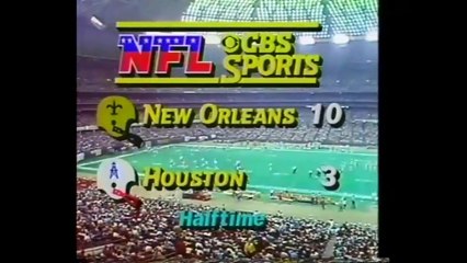 1981-11-22 New Orleans Saints vs Houston Oilers