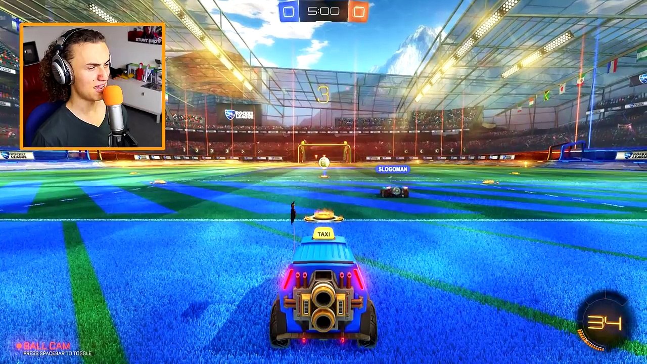 INSANE ROCKET CAR GAMES! (Rocket League Funny Moments)