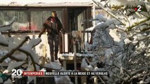 Intempéries : 27 départements en alerte neige et verglas