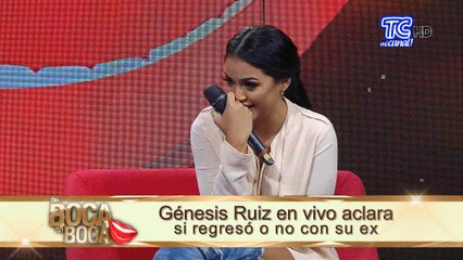 Part 2 - Génesis Ruiz en vivo aclarará si regresó o no con su ex
