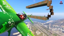 GTA 5 Online - RIFLES vs PLANES!! Epic Cinematic Air Battle (GTA 5 Funny Moments)