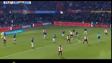 Robin van Persie Fantastic  Goal - Feyenoord vs Groningen 3-0 08.02.2018 (HD)